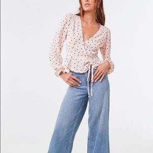 Heart Printed Blouse!